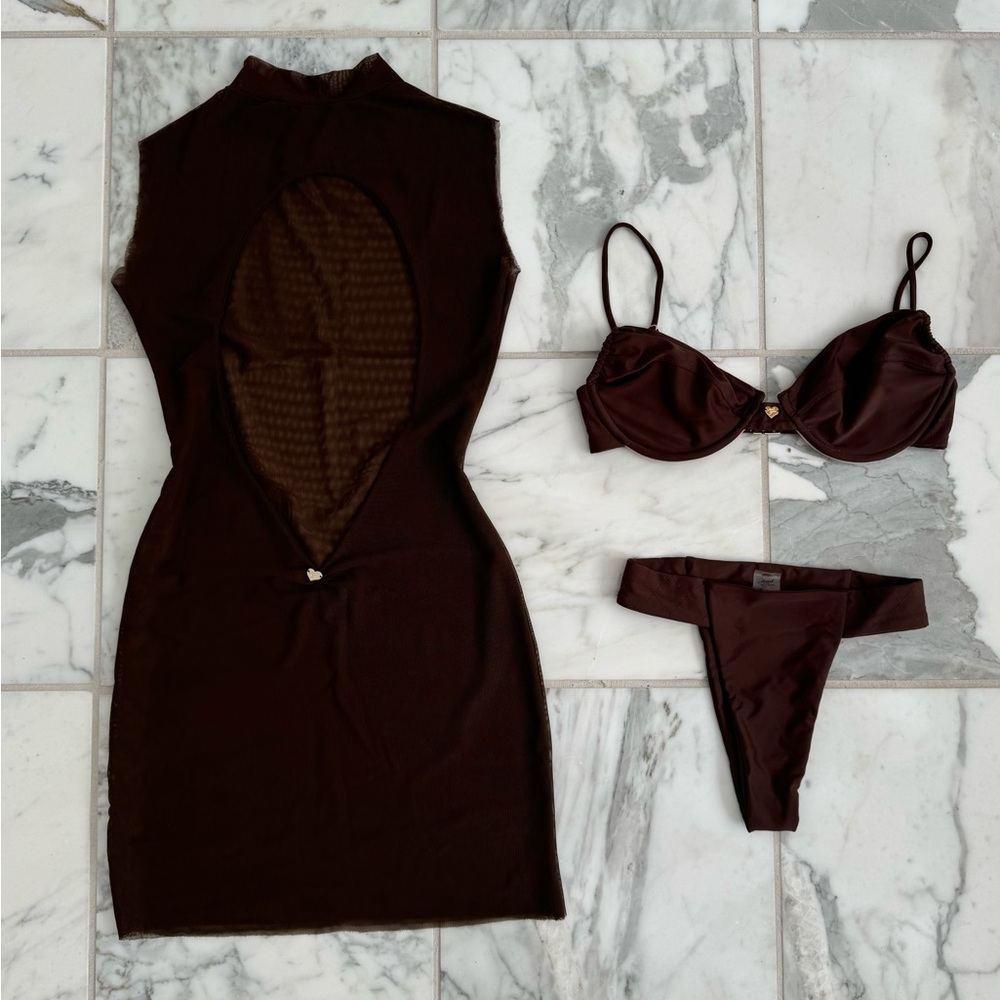 Heart of Sun Bikini & Cover Up Set